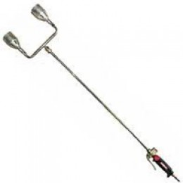 Горелка пропановая ГВ-900-2, клапан (2-х факельная) L=970 мм